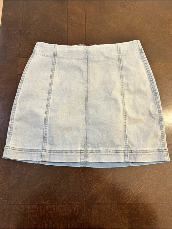 Dresses & Skirts - Light Blue Denim Mini Skirt